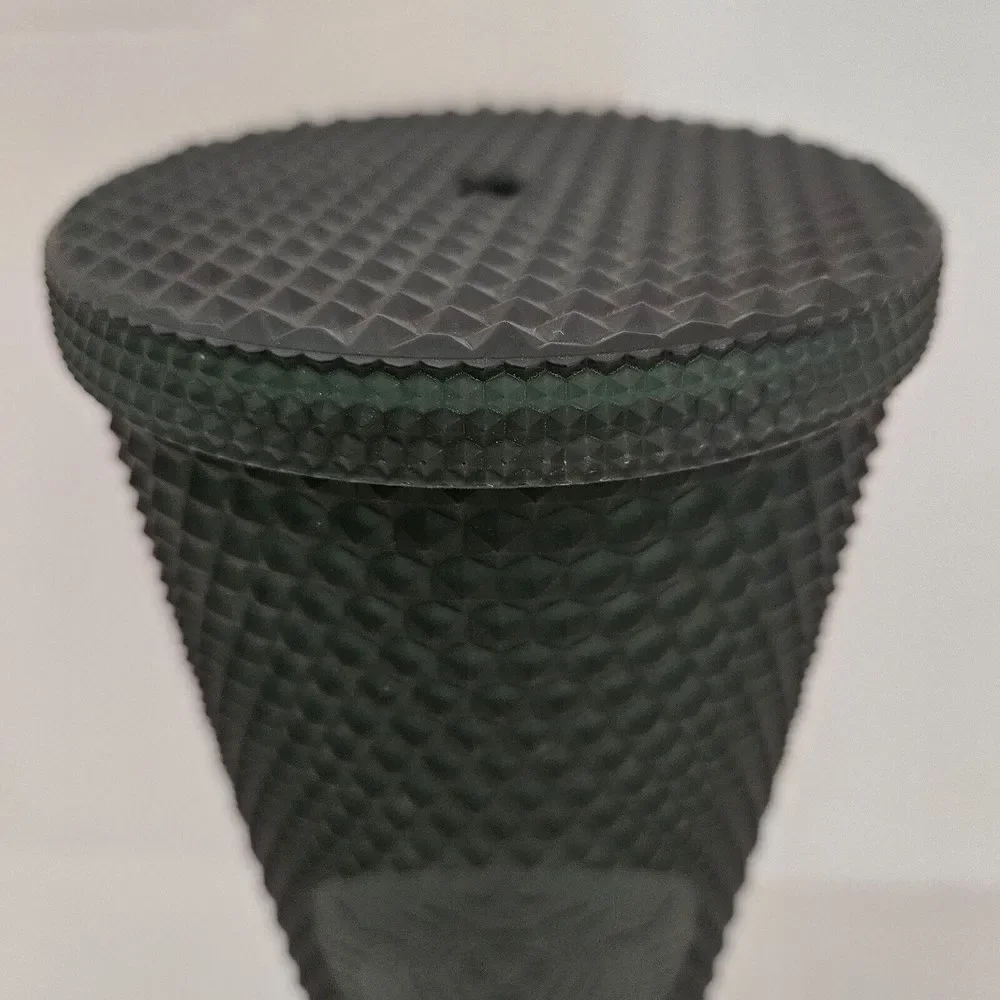 2022 Starbucks Matte Dark Green Soft Touch Studded‎ 24oz Venti Tumbler